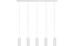 Soka Takpendel 5-delad GU10 matt vit