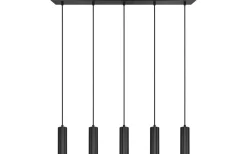 Soka Takpendel 5-delad GU10 mattsvart