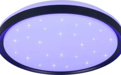 Solit Plafond LED mattsvart stjärnljus RGB