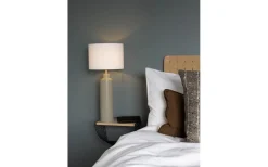 Solo Bordslampa 65cm Matt Beige/Vit