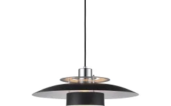 Sörup Taklampa Ø40 Svart/Krom