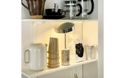 Starlight Uppladdningsbar Bordslampa 25cm LED 3000K 2W Krom/Grå Marmor