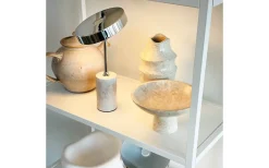 Starlight Uppladdningsbar Bordslampa 25cm LED 3000K 2W Krom/Grå Marmor