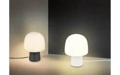 Steen Bordslampa E14 matt vit