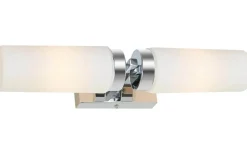 Stella Vägglampa Badrum 2xE14 IP44 Krom