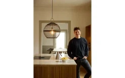 Stockholm Nordic Edition Taklampa Ø50cm Black Oiled