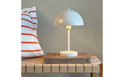 Stockholm Uppladdningsbar Bordslampa 30cm Pärlvit