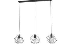 Straiton Taklampa 91cm 3L Svart
