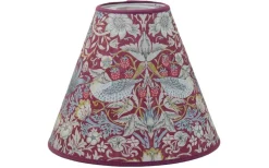 Strawberry Thief Toppringsskärm Ø22cm Plum William Morris