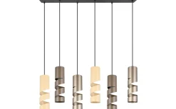 Stream Takpendel 6-delad GU10 flerfärgad