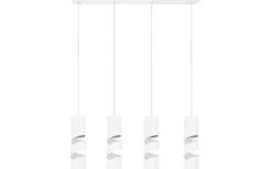 Stream Takpendel 4-delad GU10 matt vit