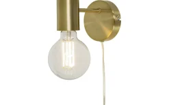 Strict Vägglampa Matt Mässing