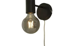 Strict Vägglampa Svart