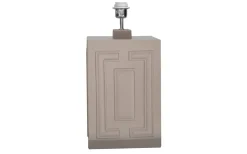 Stucco Lampfot 48cm Griege
