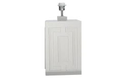 Stucco Lampfot 48cm Matt Vit