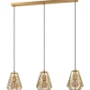 Stype Taklampa 96cm 3L Guld
