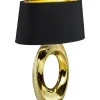 Taba Bordslampa 52cm E27 guld/svart