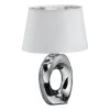 Taba Bordslampa 33cm E14 silver/vit