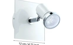 Tamara Vägglampa GU10 LED 3000K 3W Vit IP44