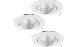 Tedo Spotlight 3-Pack 3-steg DIM GU10 LED 3000K 3x4,8W Vit