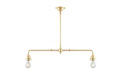 Tegnér rörpendel 2x60 - Mässing