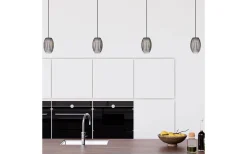 Tentacle S Fönsterlampa 10cm Svart/Rökfärgad