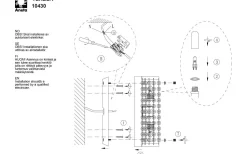 Teresa Vägglampa Kristall Dubbel Krom IP44