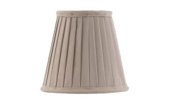 Textilskärm 130 - Beige bomullstyg