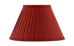 Textilskärm 200 - Rött bomullstyg