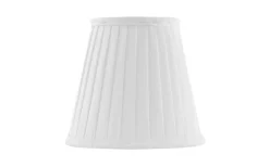 Textilskärm 130 - Vitt bomullstyg