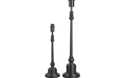 Theo Lampfot 63cm Svart/guld