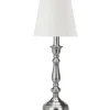 Therese Bordslampa 62cm Krom/Vit