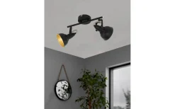 Thornton Takspotlight 39cm Svart/Guld