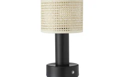 Tiara Uppladdningsbar Bordslampa 24cm LED CCT Svart