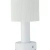 Tiara Uppladdningsbar Bordslampa 24cm LED CCT Vit