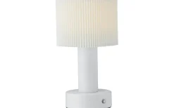 Tiara Uppladdningsbar Bordslampa 24cm LED CCT Vit
