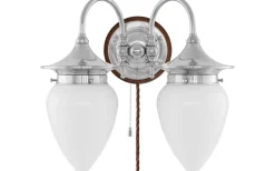 Tigerstedt - Förnicklad / Brytare / Brunt fäste