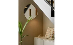 Tilo Fönsterlampa 6cm Bränd Mässing