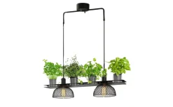 Timjan Taklampa 78cm Svart