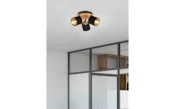 Tommy Spotlight 3-delad E14 trä/matt svart