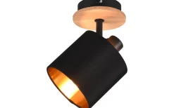 Tommy Spotlight E14 trä/matt svart