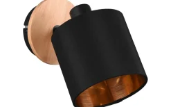 Tommy Spotlight E14 trä/matt svart