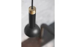 Torch Pendel Svart/Mässing