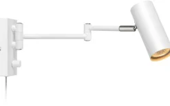 Torino Vägglampa 1L Vit