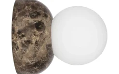 Torrano Vägglampa/Plafond 13cm IP44 Brun