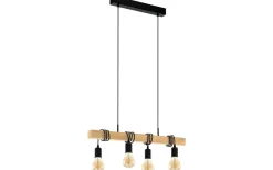 Townshend Taklampa 70cm 4L Svart/Ek