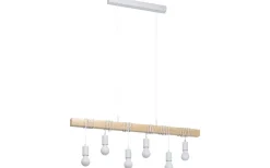 Townshend Taklampa 100cm 6L Vit/Ek