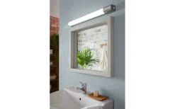 Tragacete 1 Spegelbelysning med Uttag 68cm LED 4000K 15W Silver IP44