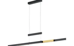 Trajan Takpendel LED mattsvart/mattmässing