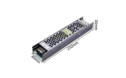 Transformator 12V DC Max 100W Dimbar